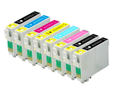 Epson Compatible R2880 Set Of 9 Ink Cartridges (Photo Black/Cyan/Magenta/Yellow/Light Cyan/Light Magenta/Light Black/Matt Black/Light Light Black)

